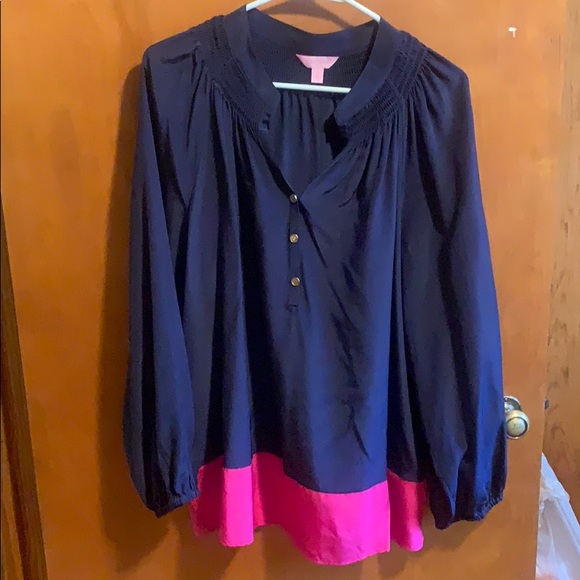 Lilly Pulitzer Elsa Top - Sz XL - Picture 1 of 4